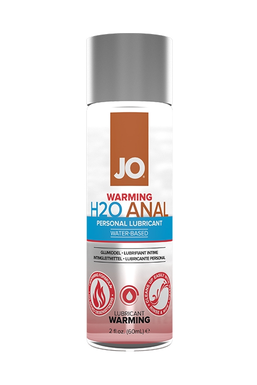Гель анальный "JO H2O Anal Warming" на водной основе, возбуждающий, 60ml 